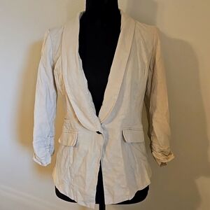 Charlotte Russe Cream Colored Blazer